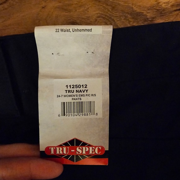 Tru-Spec 24-7 Series Womens EMS Pant Navy Tactical Cargo Work Trouser NWT 22 - Picture 5 of 9